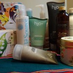 A selection of beauty products